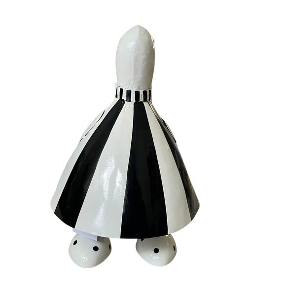 Mackenzie-Childs Striped Metal Goose 11.75in NEW - Picture 11 of 13